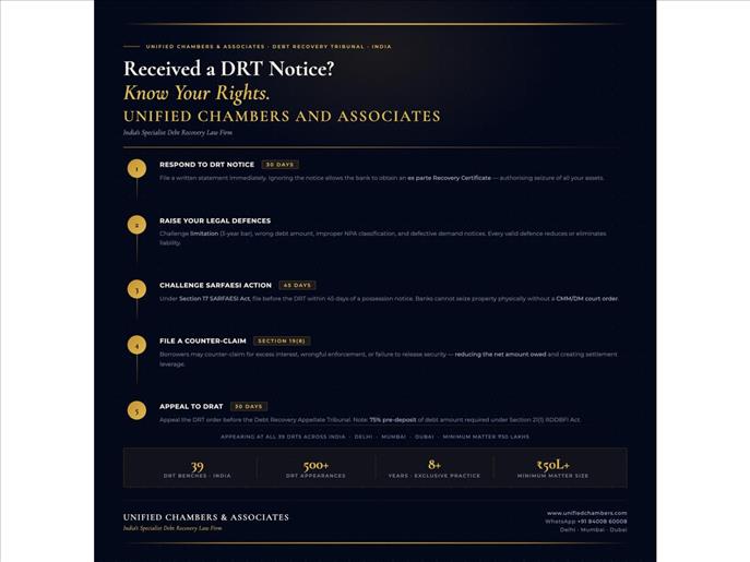 Received a DRT Notice? Know Your Legal Rights and Defences Under India's Debt Recovery Law